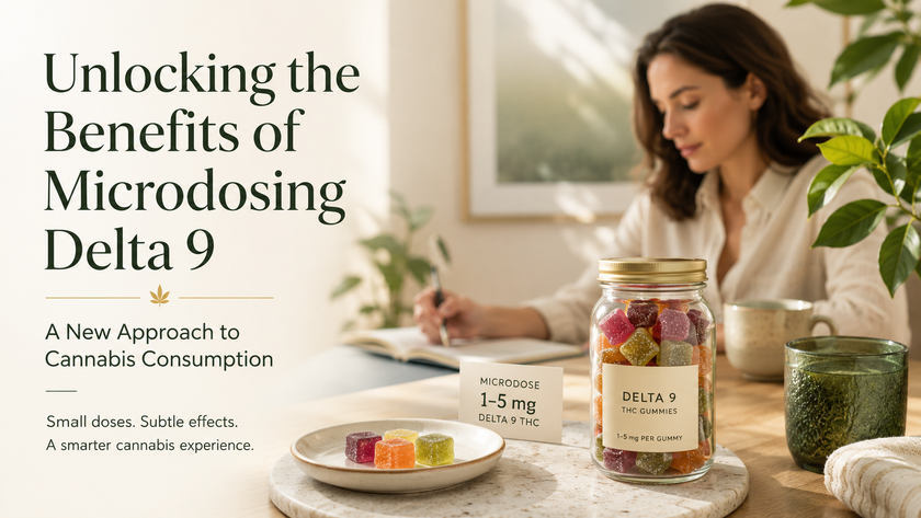 Unlocking the Benefits of Microdosing Delta 9: A New Approach to Cannabis Consumption