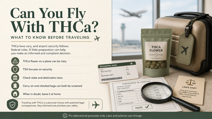Can You Fly with THCa?