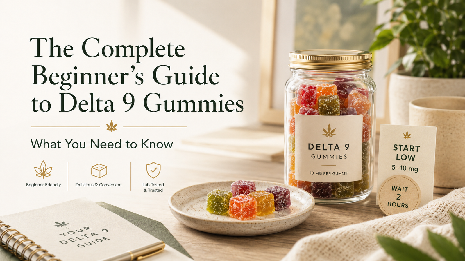 The Complete Beginner's Guide to Delta 9 Gummies: What You Need to Know