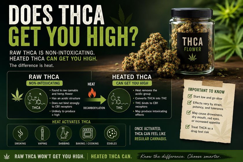 Does THCa Get You High?
