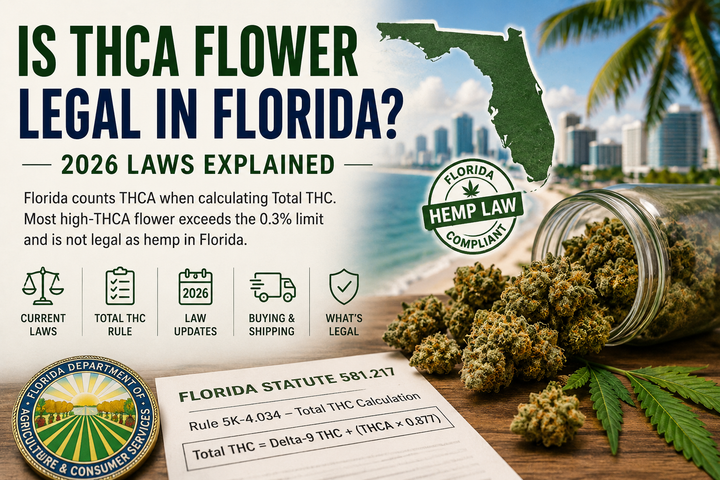 Is THCA Flower Legal in Florida?