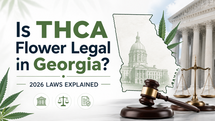 Is THCA Flower Legal in Georgia? 2026 Laws Explained