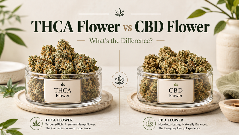 THCA Flower vs CBD Flower: What’s the Difference?