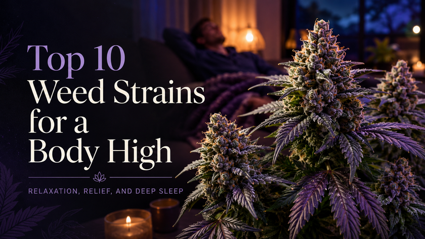 Top 10 Weed Strains for a Body High: Best Indica Strains