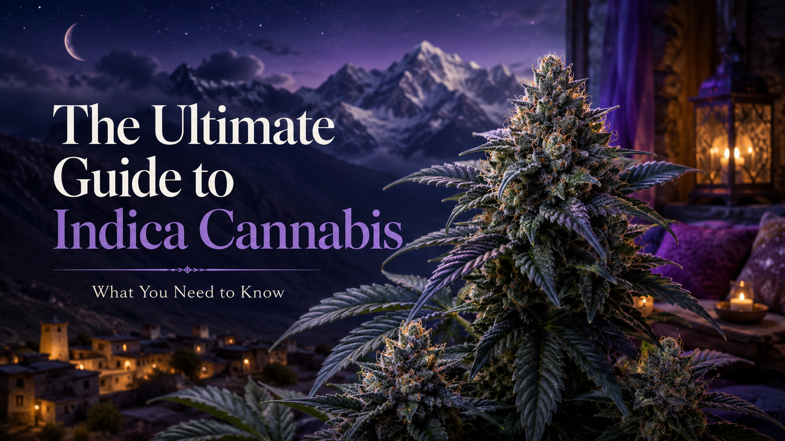 The Ultimate Guide to Indica Cannabis: What You Need to Know