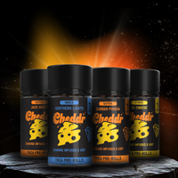 7ct - 0.5g Diamond Infused & Kief Coated PreRolls - Cheddr Dog Walkers