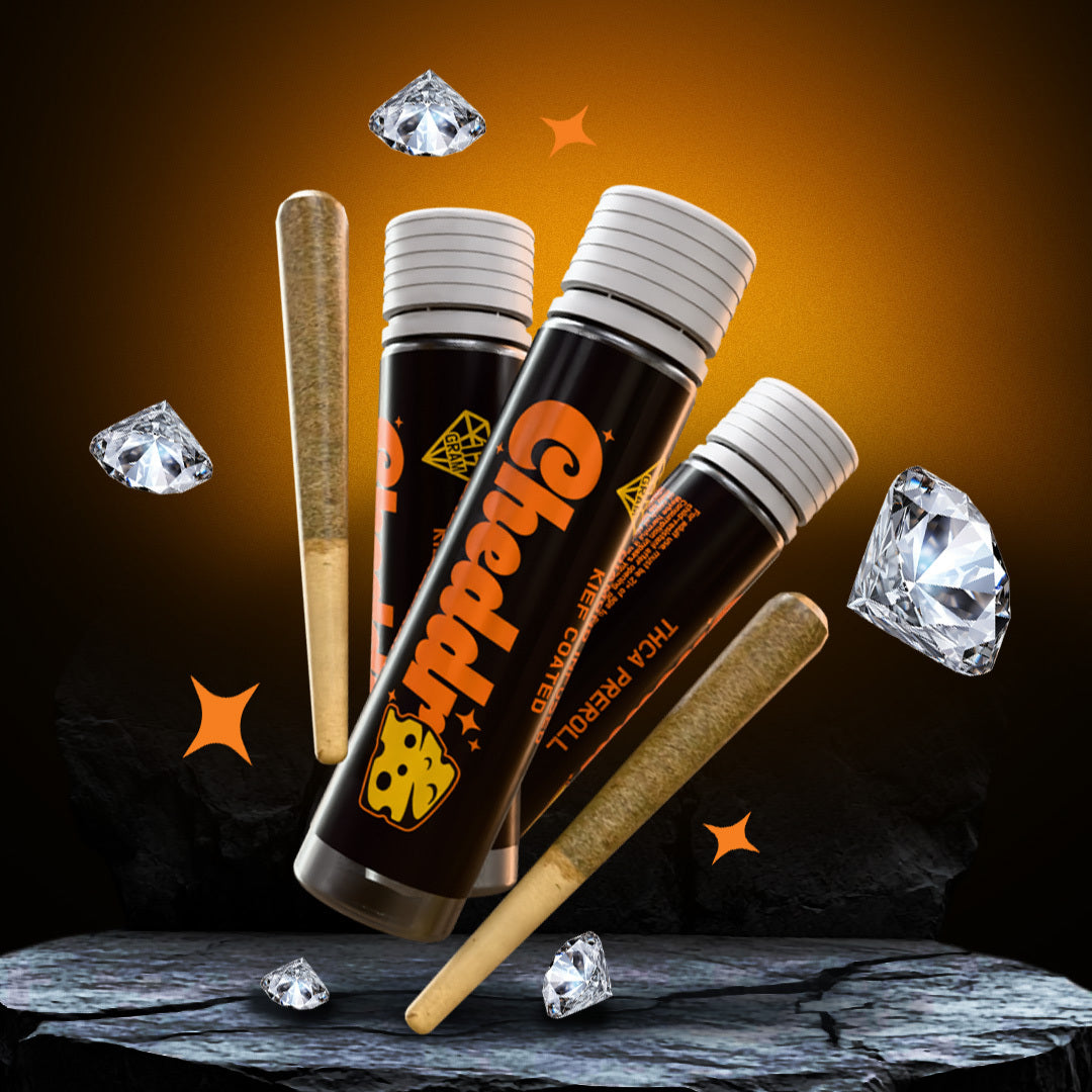 Diamond-Infused Preroll - Board Selection - Cheddr PreRolls
