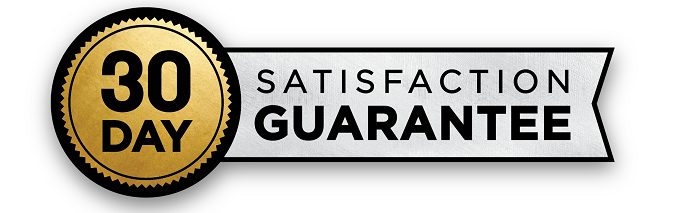 30-day satisfaction guarantee