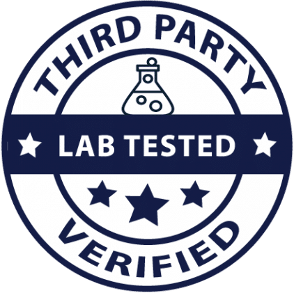 Third-party lab tested